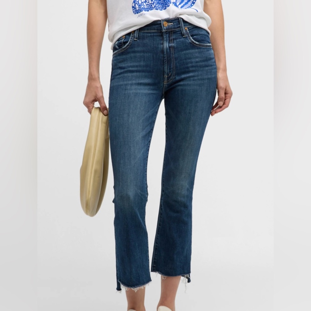 Mother jeans insider fray size 29 home movies color